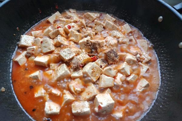 肉沫麻婆豆腐的做法图解7