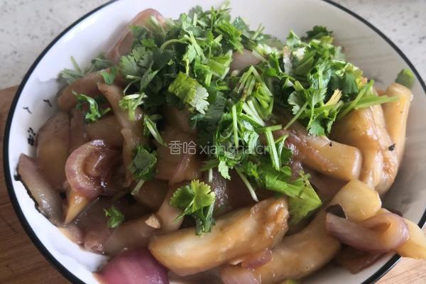 洋葱烧茄子的做法图解8