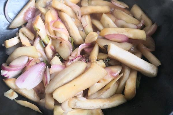 洋葱烧茄子的做法图解7