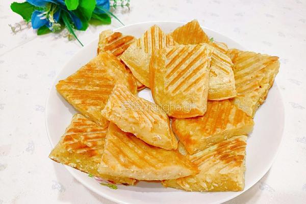 燕麦片奶香煎饼的做法图解13