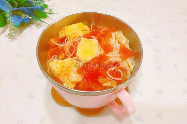 番茄鸡蛋面的做法图解13