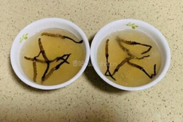 低调奢华有内涵虫草炖燕窝的做法图解4