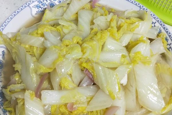 酸辣白菜的做法图解9