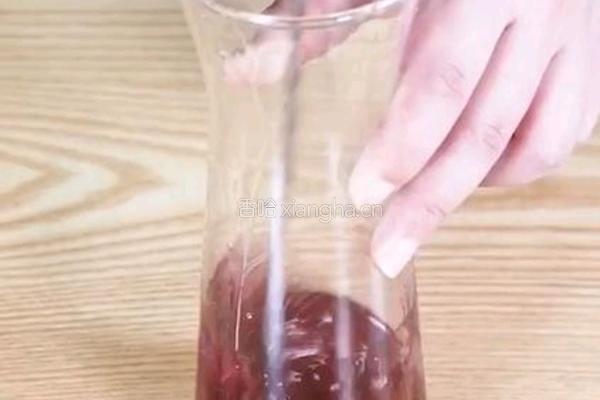 夏日冰饮｜桃气泡泡的做法图解7