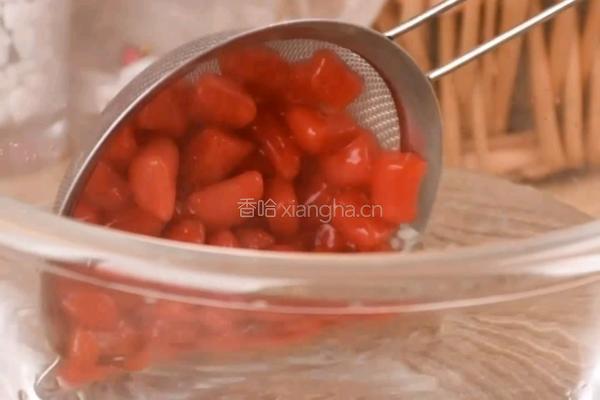 比珍珠好吃百倍的草莓阿达籽超详细教程的做法图解4