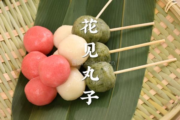 日式花见丸子不用去日本就能吃到超Q弹