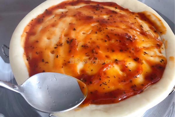 意大利芝士牛肉pizza（空气炸锅版）的做法图解3