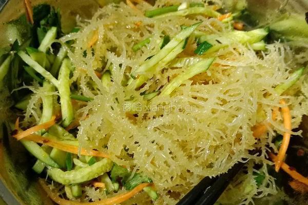 凉拌龙须菜的做法图解3