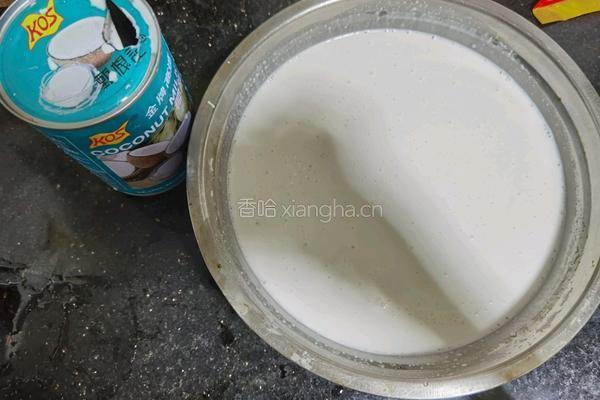 椰汁千层马蹄糕的做法图解4