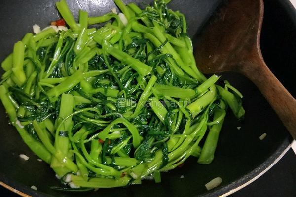 呛辣通菜的做法图解5