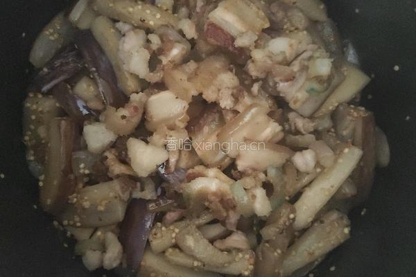 家常肉沫茄子的做法图解5