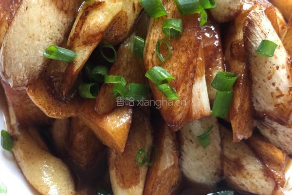 油闷茭白的做法图解8