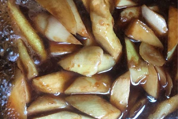油闷茭白的做法图解7