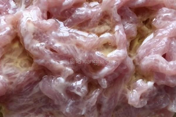 京酱肉丝的做法图解2