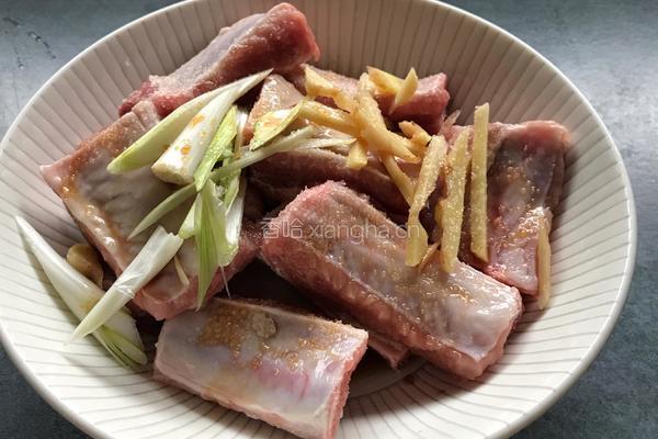 糯米蒸排骨的做法图解3
