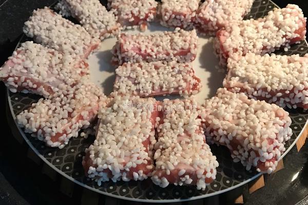 糯米蒸排骨的做法图解9