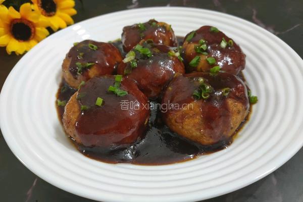 糖醋山药肉圆的做法图解15