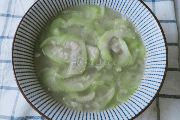 丝瓜汤的做法图解6