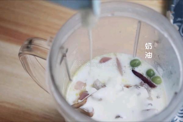 奶香豌豆浓汤的做法图解5