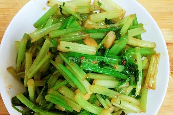 炒芹菜的做法图解6