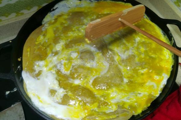 家庭版煎饼的做法图解8