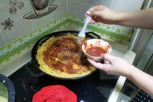家庭版煎饼的做法图解11