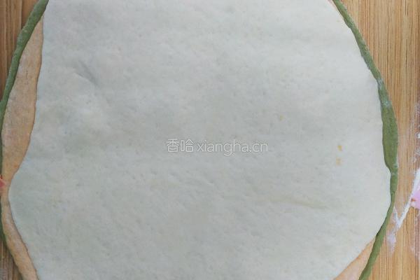 自制蔬菜汁花卷的做法图解6