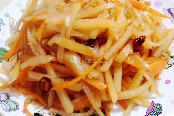 酸辣土豆丝的做法图解7