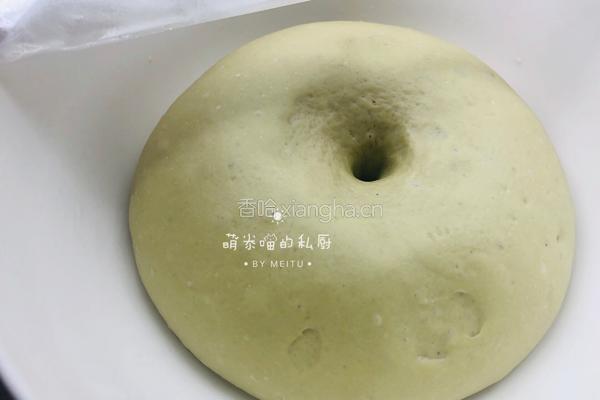 夏日 | 双色花朵蒸面包的做法图解5
