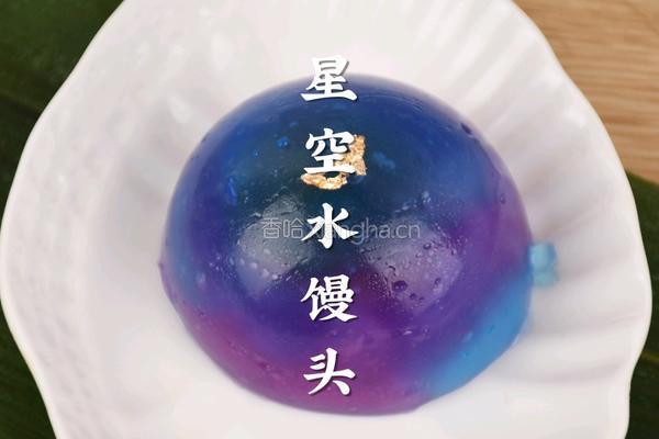 惊艳味蕾的星空水馒头5步搞定超简单