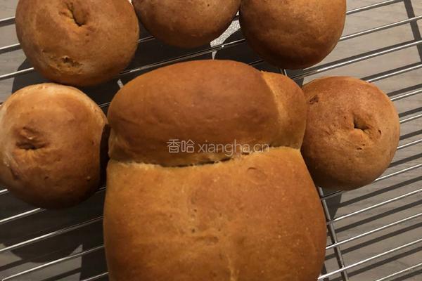 咖啡黑糖面包的做法图解4