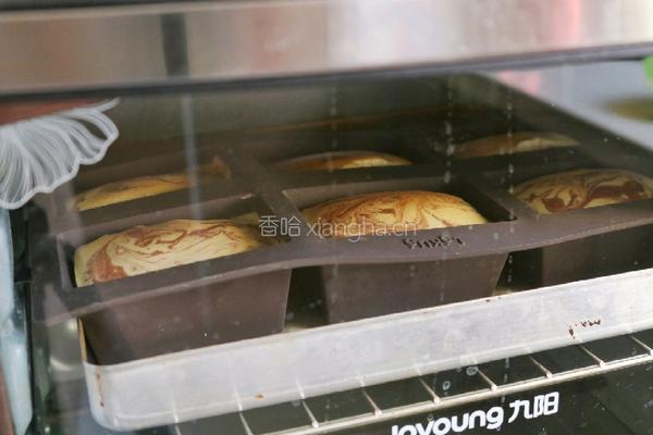 大理石方块蛋糕的做法图解14