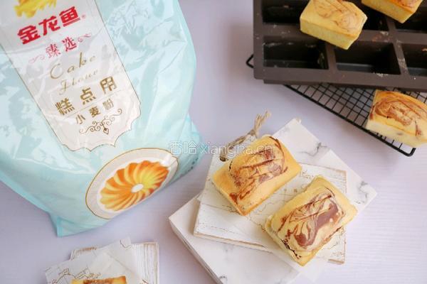 大理石方块蛋糕的做法图解16