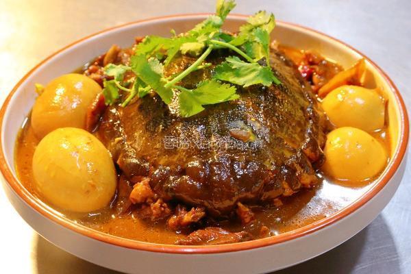 大厨教你不放任何香料红烧甲鱼的做法图解7