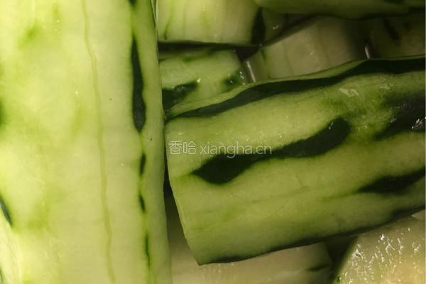 黄瓜塞肉（黄瓜筒）的做法图解1
