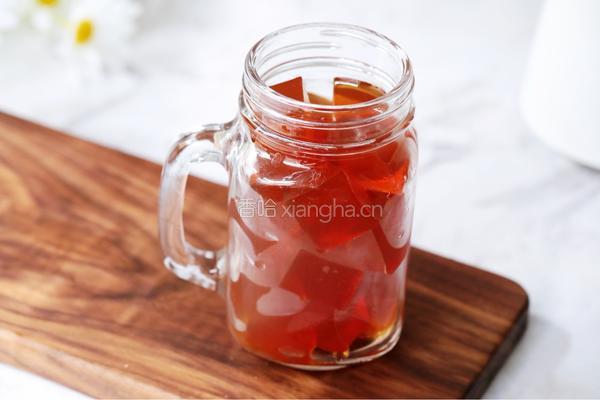 茶冻撞珍珠奶茶的做法图解11