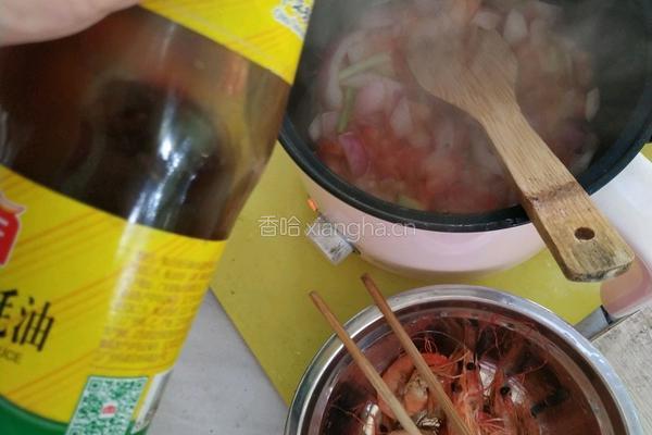 鲜虾意面的做法图解11