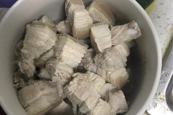 家常红烧肉的做法图解4