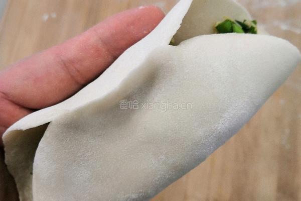 韭菜虾皮盒子的做法图解12
