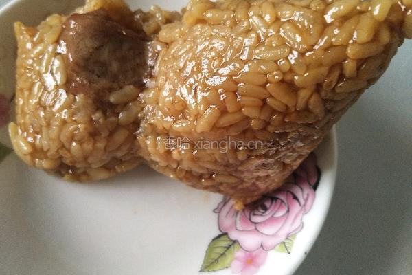 蜜汁鲜肉粽的做法图解7