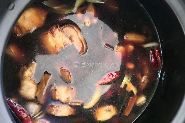 香菇花生焖猪脚的做法图解14