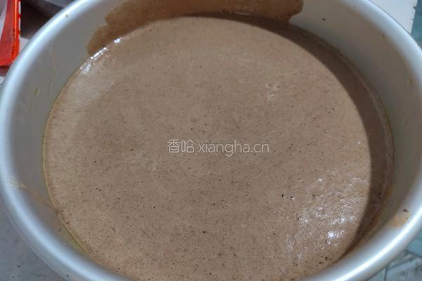 巧克力戚风蛋糕的做法图解13