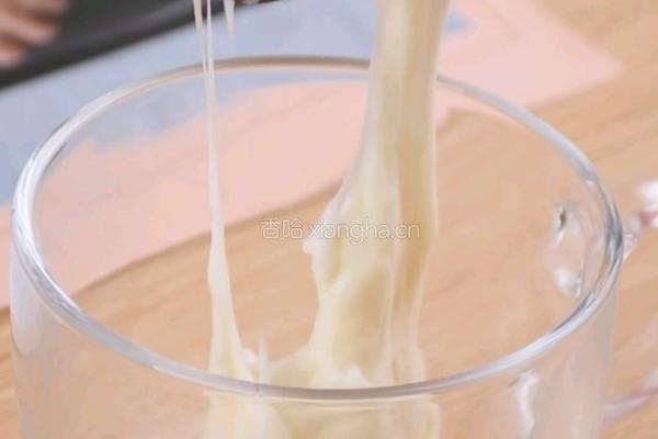 5步搞定蜜桃冰麻薯解暑神器软糯Q弹的做法图解3