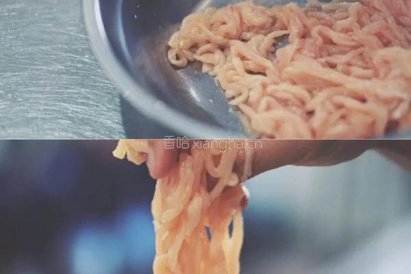 滑炒鸡丝的做法图解7