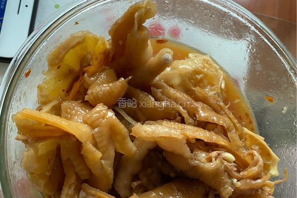 酸辣蒜香无骨鸡爪