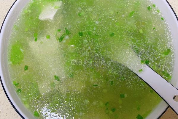 丝瓜豆腐汤的做法图解7