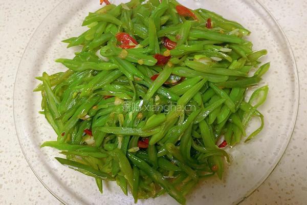 清炒芸豆丝的做法图解8