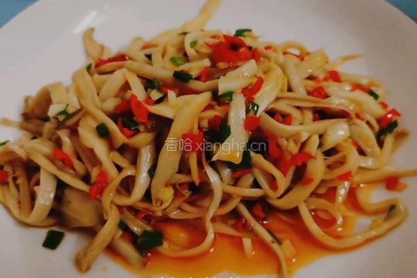 香辣杏鲍菇丝的做法图解6
