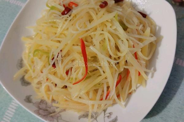 酸辣土豆丝的做法图解5
