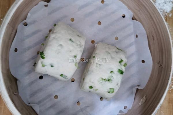 香葱花卷的做法图解7